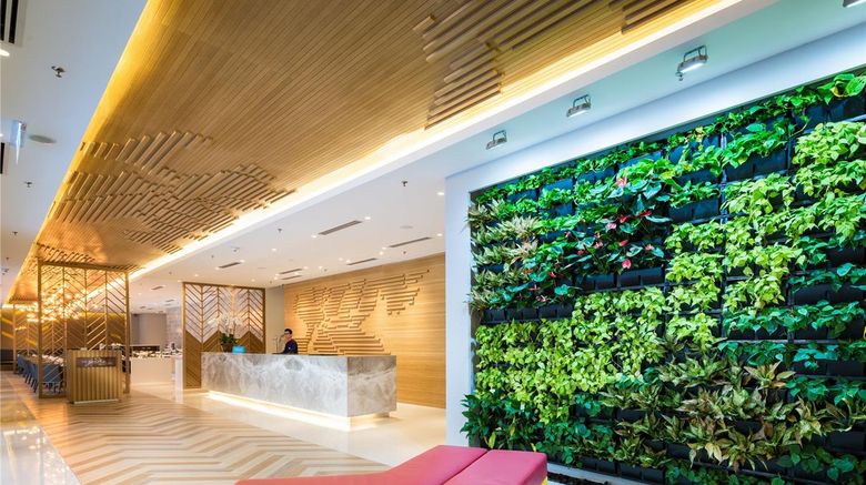 Hilton Garden Inn Kuala Lumpur North Lobby. Images powered by <a href="https://iceportal.shijigroup.com" target="_blank" rel="noopener">Ice Portal</a>.