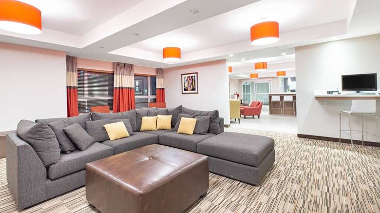 <b>Microtel Inn & Suites Fort McMurray Lobby</b>. Images powered by <a href="https://iceportal.shijigroup.com/" title="IcePortal" target="_blank">IcePortal</a>.