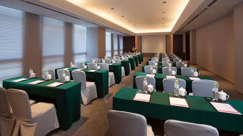 <b>Ramada by Wyndham Jinan Meeting</b>. Images powered by <a href="https://iceportal.shijigroup.com/" title="IcePortal" target="_blank">IcePortal</a>.