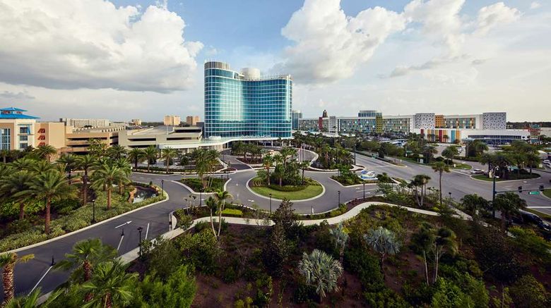 <b>Universal's Aventura Hotel Exterior</b>. Images powered by <a href="https://iceportal.shijigroup.com/" title="IcePortal" target="_blank">IcePortal</a>.