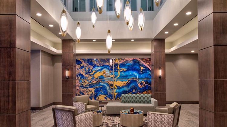 Hilton Garden Inn Little Rock Downtown Lobby
