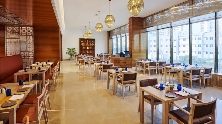 <b>Hilton Garden Inn Lucknow Restaurant</b>. Images powered by <a href="https://iceportal.shijigroup.com/" title="IcePortal" target="_blank">IcePortal</a>.