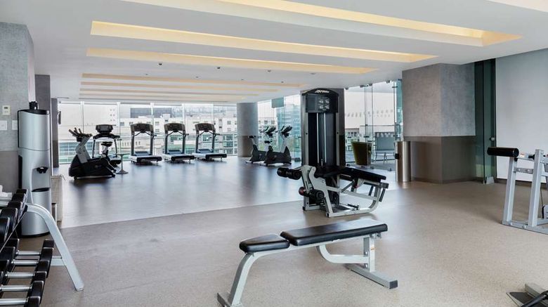 <b>Hilton Garden Inn Mexico City Santa Fe Health</b>. Images powered by <a href="https://iceportal.shijigroup.com/" title="IcePortal" target="_blank">IcePortal</a>.