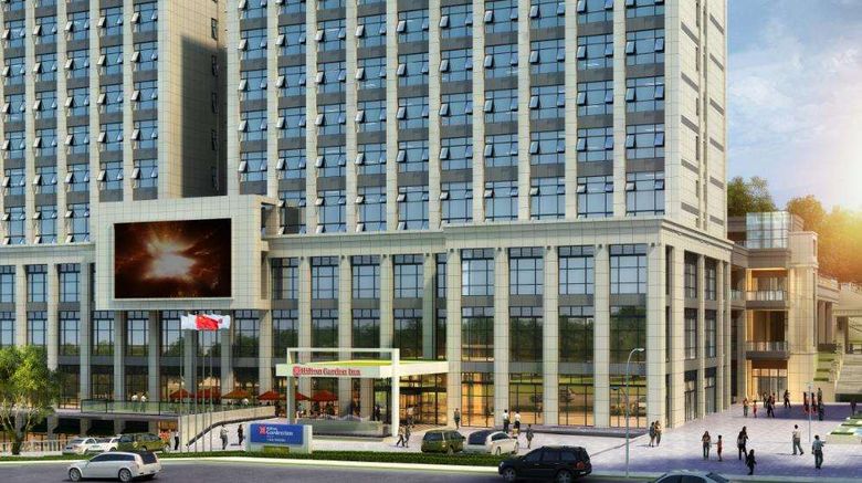 <b>Hilton Garden Inn Shiyan Exterior</b>. Images powered by <a href="https://iceportal.shijigroup.com/" title="IcePortal" target="_blank">IcePortal</a>.