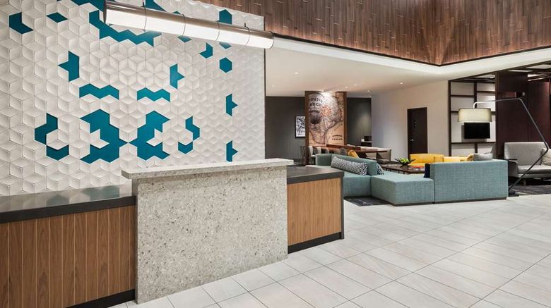<b>Hyatt Place Austin/Round Rock Lobby</b>. Images powered by <a href="https://iceportal.shijigroup.com/" title="IcePortal" target="_blank">IcePortal</a>.