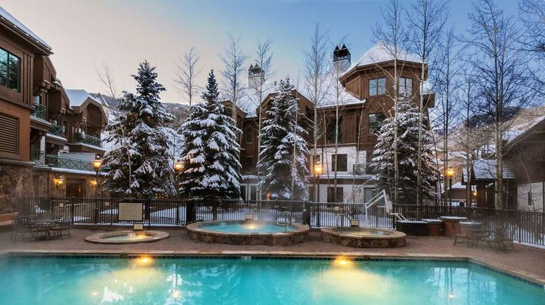 <b>The Residences at Mountain Lodge Pool</b>. Images powered by <a href="https://iceportal.shijigroup.com/" title="IcePortal" target="_blank">IcePortal</a>.
