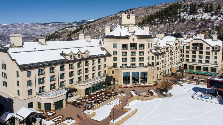 Residences at Park Hyatt Beaver Creek Exterior. Images powered by <a href="https://iceportal.shijigroup.com" target="_blank" rel="noopener">Ice Portal</a>.
