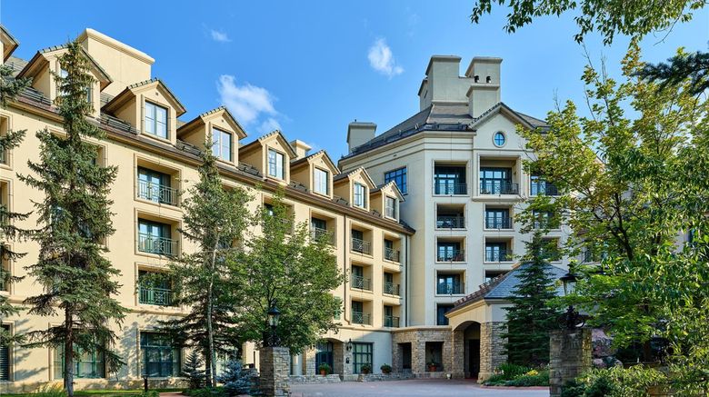 <b>Residences at Park Hyatt Beaver Creek Exterior</b>. Images powered by <a href="https://iceportal.shijigroup.com/" title="IcePortal" target="_blank">IcePortal</a>.