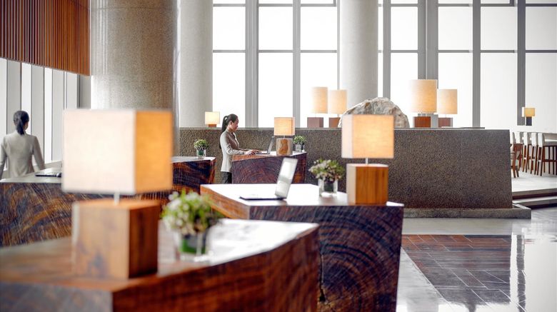 <b>Park Hyatt Guangzhou Lobby</b>. Images powered by <a href="https://iceportal.shijigroup.com/" title="IcePortal" target="_blank">IcePortal</a>.