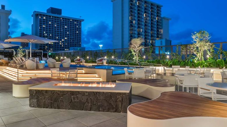<b>Hyatt Centric Waikiki Beach Pool</b>. Images powered by <a href="https://iceportal.shijigroup.com/" title="IcePortal" target="_blank">IcePortal</a>.
