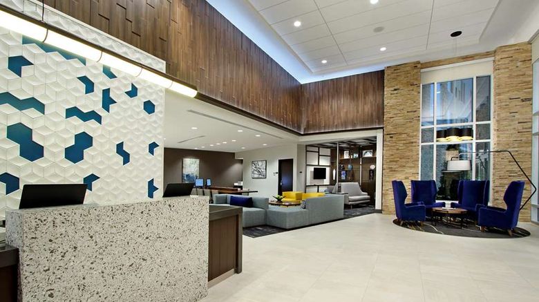 <b>Hyatt Place Houston NW Vintage Park Lobby</b>. Images powered by <a href="https://iceportal.shijigroup.com/" title="IcePortal" target="_blank">IcePortal</a>.