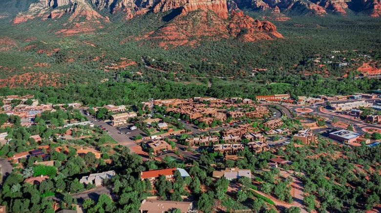 <b>Hyatt Vacation Club at Pinon Pointe Sedona Exterior</b>. Images powered by <a href="https://iceportal.shijigroup.com/" title="IcePortal" target="_blank">IcePortal</a>.