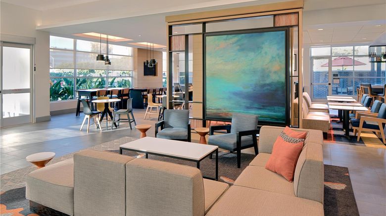 <b>Hyatt House Irvine/John Wayne Airport Lobby</b>. Images powered by <a href="https://iceportal.shijigroup.com/" title="IcePortal" target="_blank">IcePortal</a>.