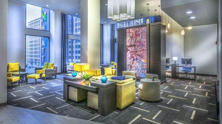 <b>Hyatt Place Washington DC/National Mall Lobby</b>. Images powered by <a href="https://iceportal.shijigroup.com/" title="IcePortal" target="_blank">IcePortal</a>.