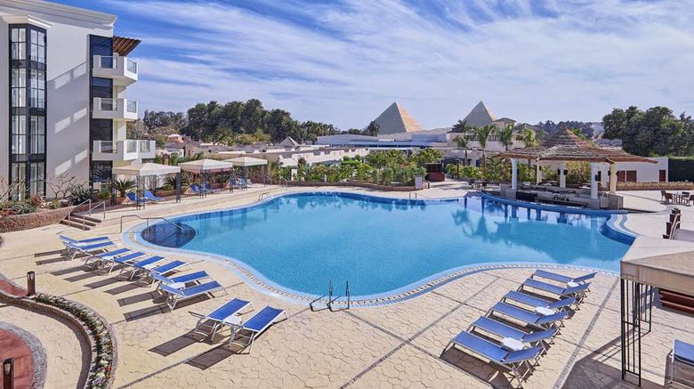 <b>Steigenberger Pyramids Cairo Hotel Exterior</b>. Images powered by <a href="https://iceportal.shijigroup.com/" title="IcePortal" target="_blank">IcePortal</a>.