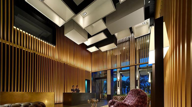<b>G Hotel Kelawai Lobby</b>. Images powered by <a href="https://iceportal.shijigroup.com/" title="IcePortal" target="_blank">IcePortal</a>.