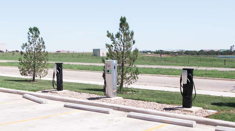 <b>Hampton Inn & Suites Amarillo East Exterior</b>. Images powered by <a href="https://iceportal.shijigroup.com/" title="IcePortal" target="_blank">IcePortal</a>.