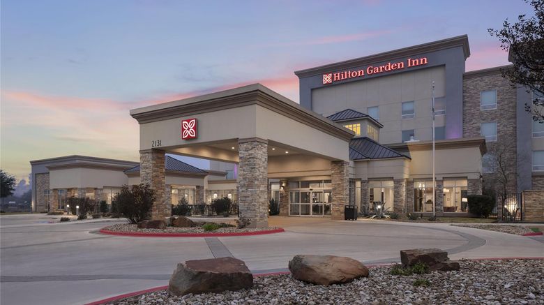 Hilton Garden Inn San Marcos Exterior. Images powered by <a href="https://iceportal.shijigroup.com" target="_blank" rel="noopener">Ice Portal</a>.