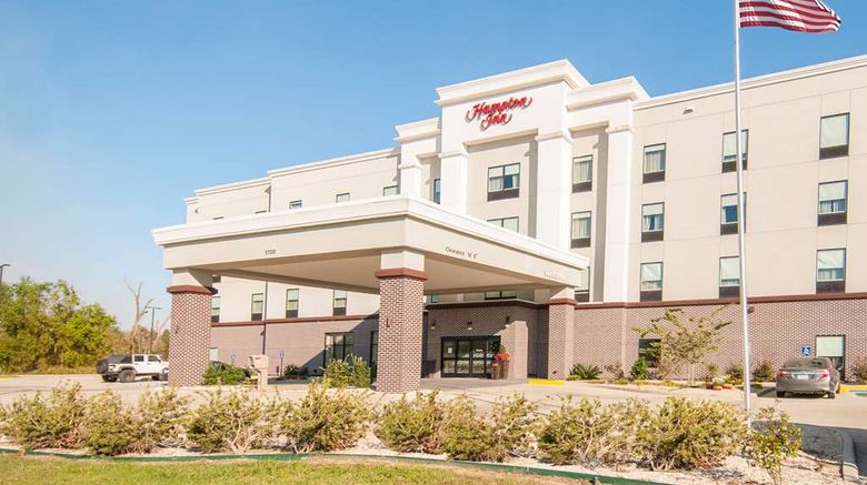 <b>Hampton Inn Opelousas Exterior</b>. Images powered by <a href="https://iceportal.shijigroup.com/" title="IcePortal" target="_blank">IcePortal</a>.