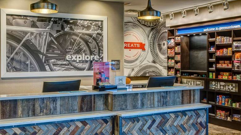 <b>Hampton Inn & Suites Memphis Germantown Lobby</b>. Images powered by <a href="https://iceportal.shijigroup.com/" title="IcePortal" target="_blank">IcePortal</a>.