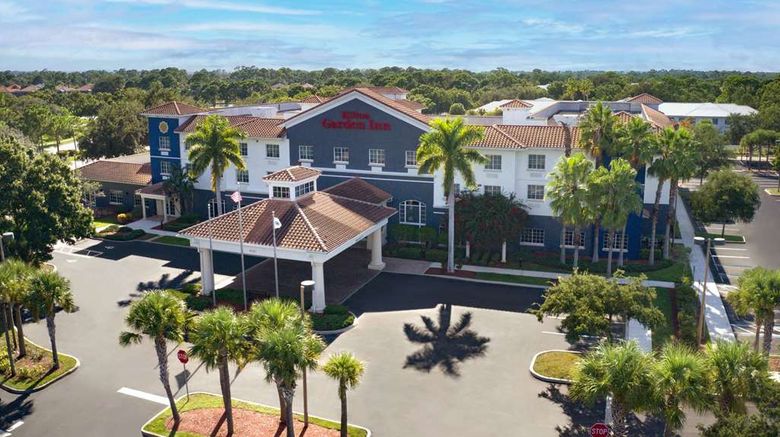 Hilton Garden Inn PGA Village Exterior. Images powered by <a href="https://iceportal.shijigroup.com" target="_blank" rel="noopener">Ice Portal</a>.