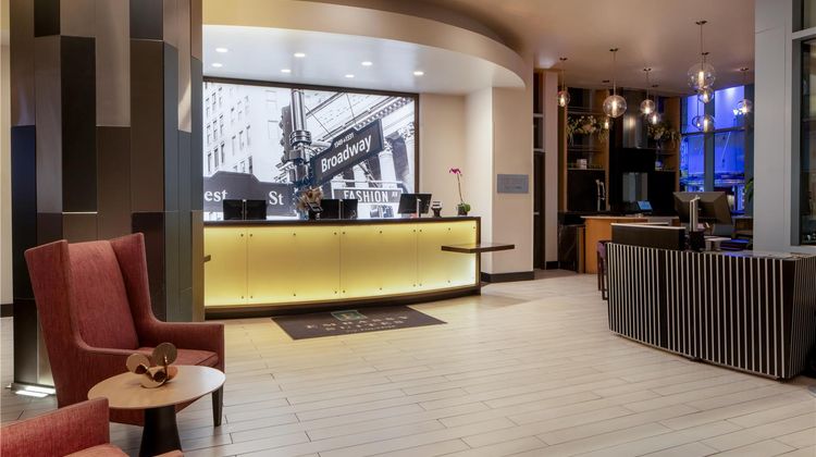 Embassy Suites Manhattan Times Square Lobby