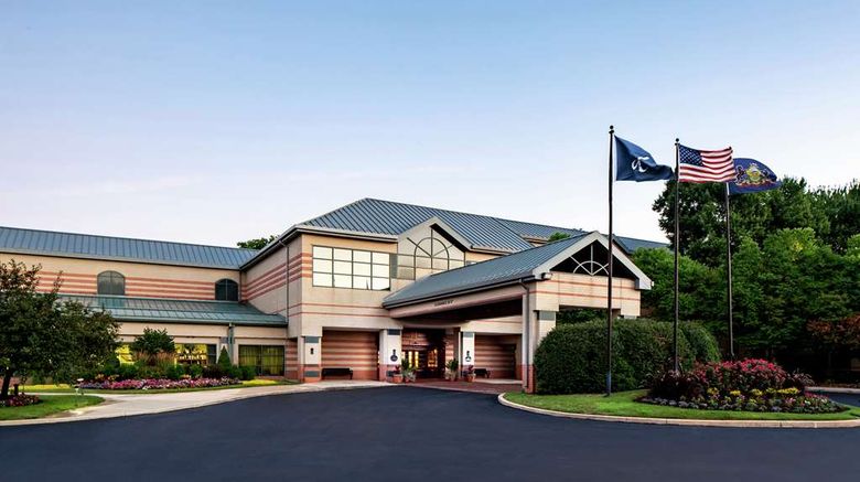 Desmond Hotel Malvern, a Doubletree Exterior. Images powered by <a href="https://iceportal.shijigroup.com" target="_blank" rel="noopener">Ice Portal</a>.