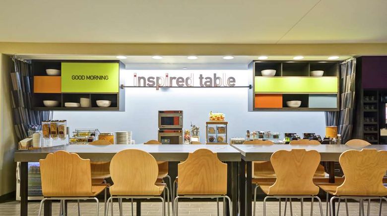 <b>Home2 Suites by Hilton Rapid City Restaurant</b>. Images powered by <a href="https://iceportal.shijigroup.com/" title="IcePortal" target="_blank">IcePortal</a>.