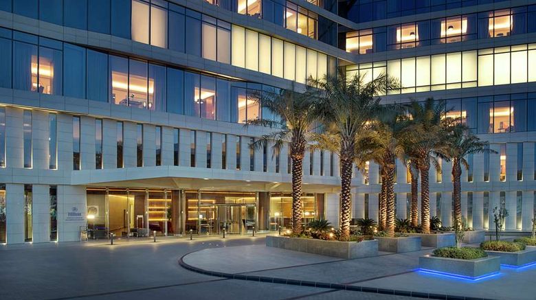 <b>Hilton Riyadh Hotel & Residences Exterior</b>. Images powered by <a href="https://iceportal.shijigroup.com/" title="IcePortal" target="_blank">IcePortal</a>.