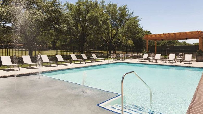 <b>Embassy Suites San Antonio Brooks Hotel Pool</b>. Images powered by <a href="https://iceportal.shijigroup.com/" title="IcePortal" target="_blank">IcePortal</a>.