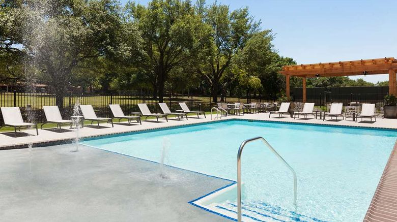 <b>Embassy Suites San Antonio Brooks Hotel Pool</b>. Images powered by <a href="https://iceportal.shijigroup.com/" title="IcePortal" target="_blank">IcePortal</a>.