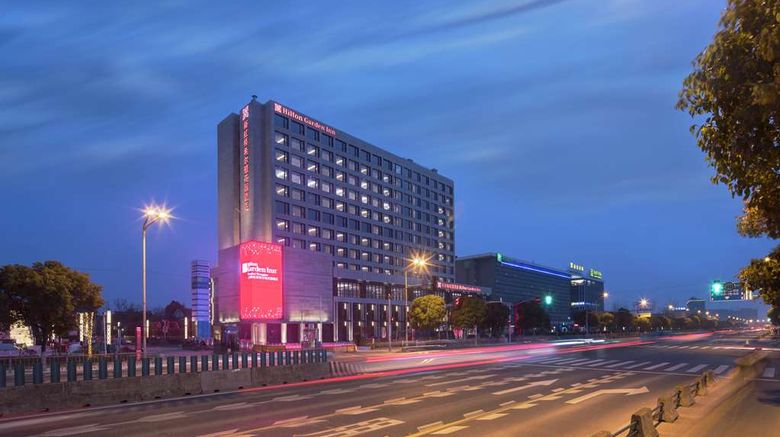 <b>Hilton Garden Inn Shanghai Hongqiao Exterior</b>. Images powered by <a href="https://iceportal.shijigroup.com/" title="IcePortal" target="_blank">IcePortal</a>.