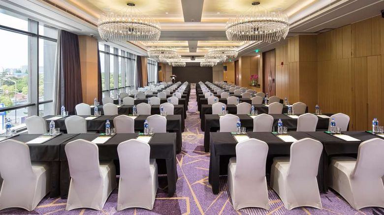 <b>Hilton Garden Inn Shanghai Hongqiao Meeting</b>. Images powered by <a href="https://iceportal.shijigroup.com/" title="IcePortal" target="_blank">IcePortal</a>.
