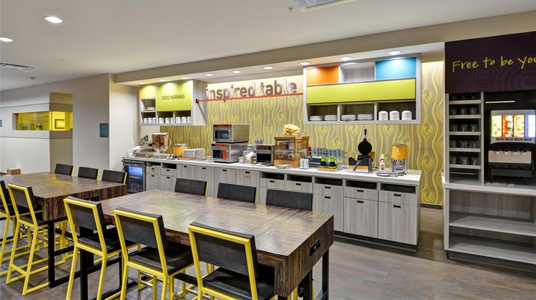 <b>Home2 Suites by Hilton Tampa USF Restaurant</b>. Images powered by <a href="https://iceportal.shijigroup.com/" title="IcePortal" target="_blank">IcePortal</a>.