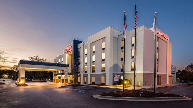 <b>Hampton Inn & Suites Wilson I-95 Exterior</b>. Images powered by <a href="https://iceportal.shijigroup.com/" title="IcePortal" target="_blank">IcePortal</a>.