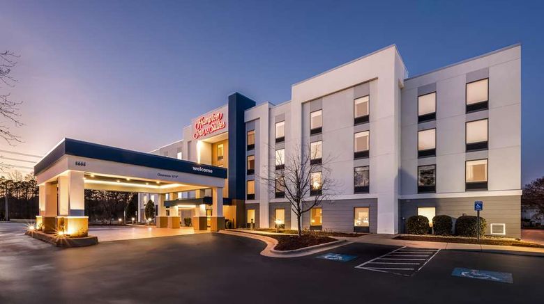 <b>Hampton Inn & Suites Wilson I-95 Exterior</b>. Images powered by <a href="https://iceportal.shijigroup.com/" title="IcePortal" target="_blank">IcePortal</a>.