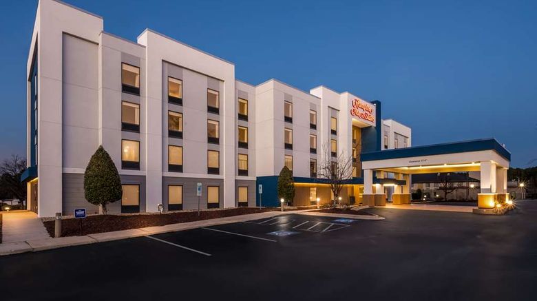 <b>Hampton Inn & Suites Wilson I-95 Exterior</b>. Images powered by <a href="https://iceportal.shijigroup.com/" title="IcePortal" target="_blank">IcePortal</a>.