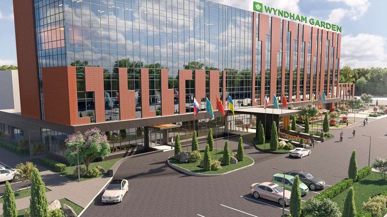 Wyndham Garden Astana Exterior. Images powered by <a href="https://iceportal.shijigroup.com" target="_blank" rel="noopener">Ice Portal</a>.