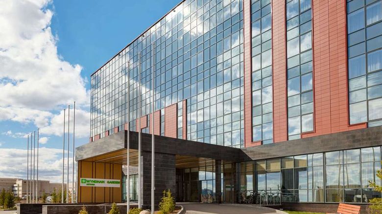 <b>Wyndham Garden Astana Exterior</b>. Images powered by <a href="https://iceportal.shijigroup.com/" title="IcePortal" target="_blank">IcePortal</a>.