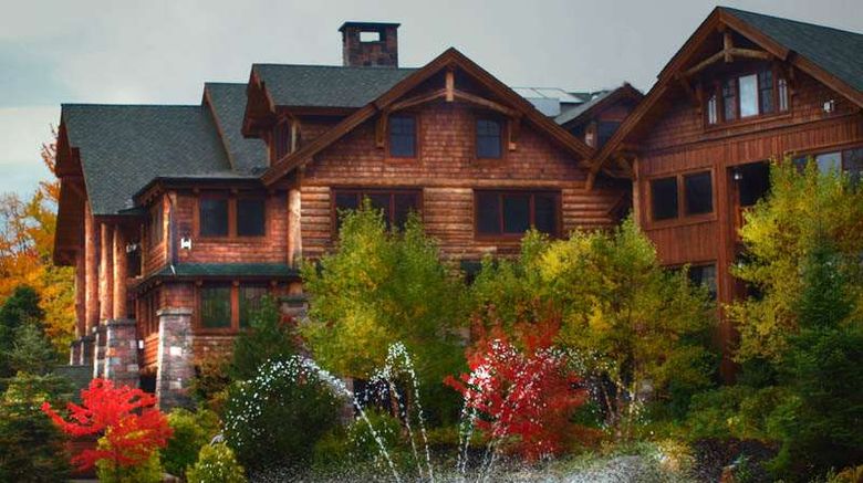 <b>The Whiteface Lodge Resort & Spa Exterior</b>. Images powered by <a href="https://iceportal.shijigroup.com/" title="IcePortal" target="_blank">IcePortal</a>.