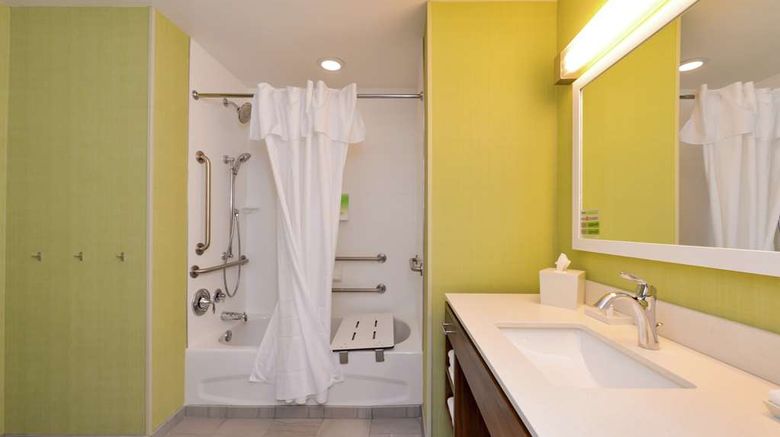 <b>Home2 Suites by Hilton Merrillville Room</b>. Images powered by <a href="https://iceportal.shijigroup.com/" title="IcePortal" target="_blank">IcePortal</a>.