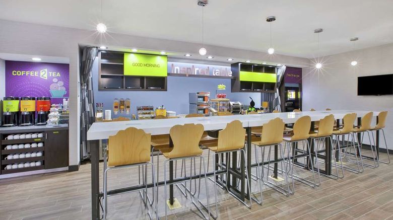 <b>Home2 Suites by Hilton Pittsburgh Restaurant</b>. Images powered by <a href="https://iceportal.shijigroup.com/" title="IcePortal" target="_blank">IcePortal</a>.