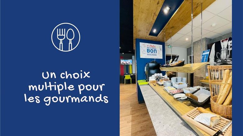 <b>Ibis Budget Amiens Center Gare Restaurant</b>. Images powered by <a href="https://iceportal.shijigroup.com/" title="IcePortal" target="_blank">IcePortal</a>.