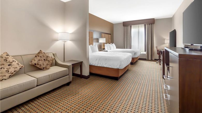 <b>Best Western Plus Hinton Inn & Suites Room</b>. Images powered by <a href="https://iceportal.shijigroup.com/" title="IcePortal" target="_blank">IcePortal</a>.