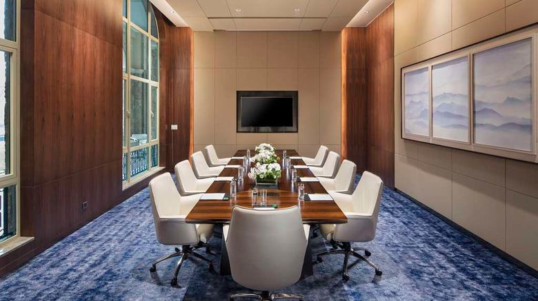 <b>Hilton Garden Inn Hangzhou Lu'niao Meeting</b>. Images powered by <a href="https://iceportal.shijigroup.com/" title="IcePortal" target="_blank">IcePortal</a>.