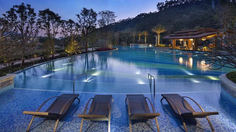 <b>Hilton Huizhou Longmen Resort Pool</b>. Images powered by <a href="https://iceportal.shijigroup.com/" title="IcePortal" target="_blank">IcePortal</a>.