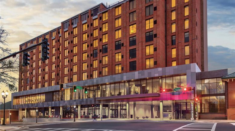 Hyatt Place Athens/Downtown Exterior. Images powered by <a href="https://iceportal.shijigroup.com" target="_blank" rel="noopener">Ice Portal</a>.