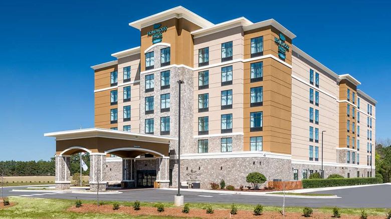 Homewood Suites by Hilton Fayetteville Exterior. Images powered by <a href="https://iceportal.shijigroup.com" target="_blank" rel="noopener">Ice Portal</a>.