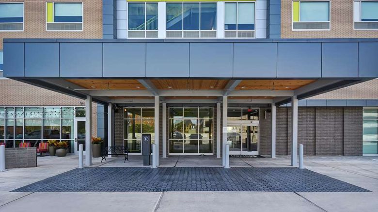 <b>Home2 Suites by Hilton Columbus Downtown Exterior</b>. Images powered by <a href="https://iceportal.shijigroup.com/" title="IcePortal" target="_blank">IcePortal</a>.