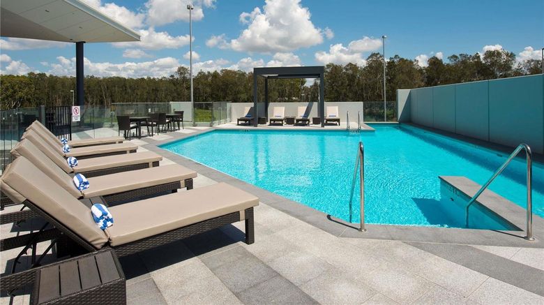 <b>Pullman Brisbane Airport Hotel Exterior</b>. Images powered by <a href="https://iceportal.shijigroup.com/" title="IcePortal" target="_blank">IcePortal</a>.